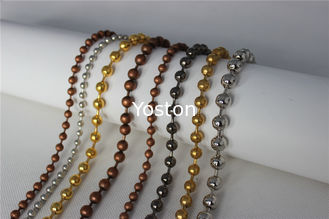 China Funkelnder Edelstahl-Ball-Ketten-Vorhang-Perlen-Vorhang für Duschkabine fournisseur